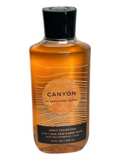 Bath and Body Works Canyon Men's Collection 3-In-1 Hair Face  Body Wash 10 OZ