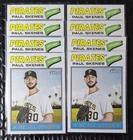 2026 Topps Heritage PAUL SKENES Base LOT (x6) Cards - Pirates #33