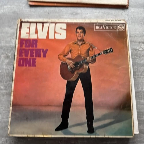 Elvis Presley for Every One 1965 RCA Vinyl LP Orange Shirt Original Mono 1st UK