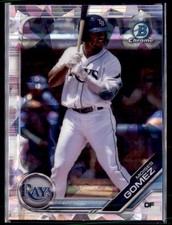 2019 Bowman Chrome Atomic Refractor Moises Gomez Tampa Bay Rays #BDC-143