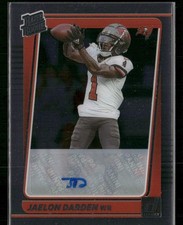 2021 Clearly Donruss #88 Jaelon Darden Clearly Rated Rookie Autographs