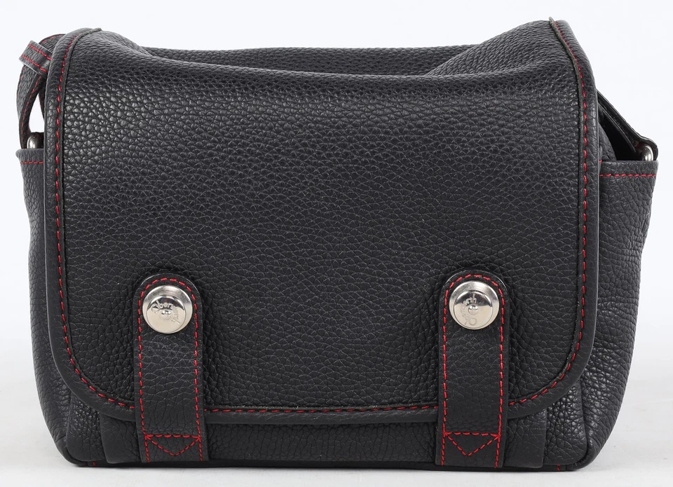 Bolsa para cámara Oberwerth Louis para Leica M11, negra/roja, 9,45 x 7,08 x 5,51 pulgadas Foto 2 de 4