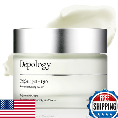 Depology Triple Lipid + Q10 Daily Facial Moisturizer with Ceramides