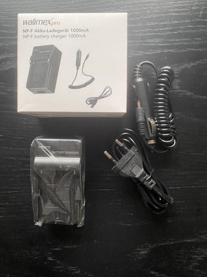 Walimex pro NP-F Akku-Ladegerät 1000mA
