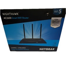 NETGEAR Nighthawk AC2600 Dual Band WiFi Router R7450-100NAS Beamforming USB
