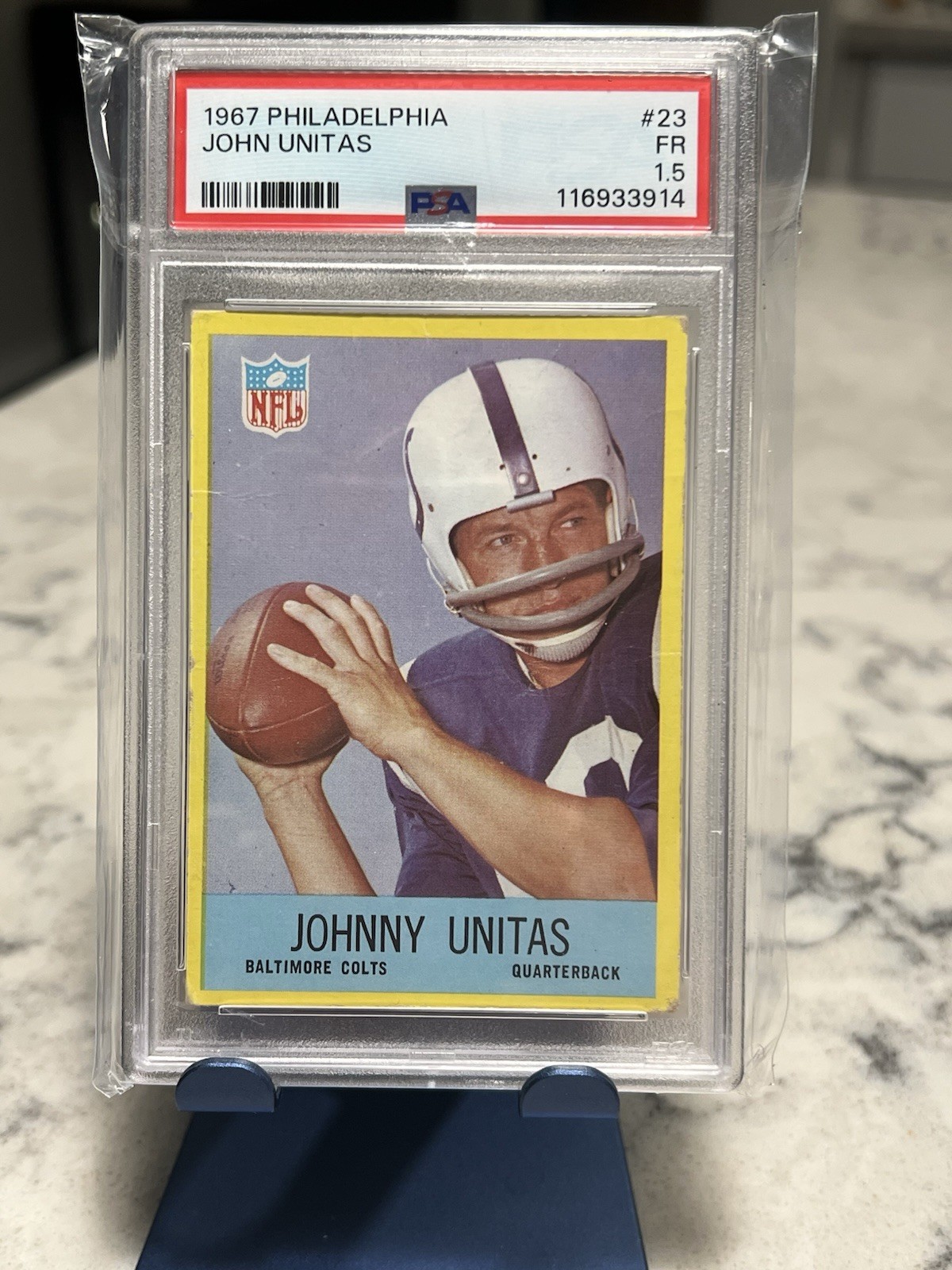 1967 Philadelphia - Johnny Unitas #23