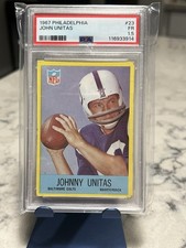 1967 Philadelphia - Johnny Unitas #23