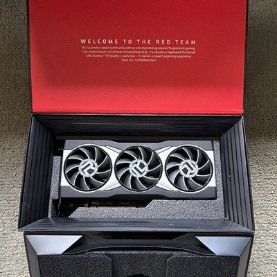 AMD Radeon RX 6800 XT 16GB PCIe 4.0 Ready Graphics Card w/ Fan Heatsink - w/ box