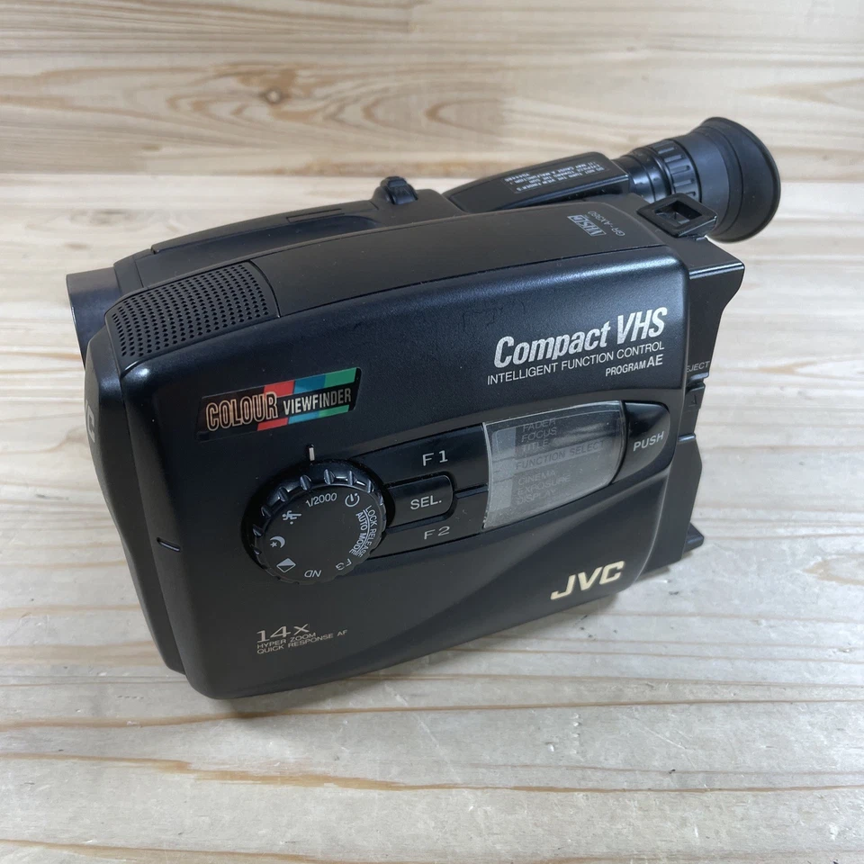 JVC GR-AX360EG Compact VHS Camcorder 14x Zoom - Bild 2 von 4