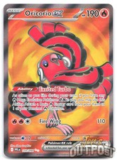 Pokemon Fiamme Fantastiche Oricorio ex 110/094 Ultra Rara quasi nuova