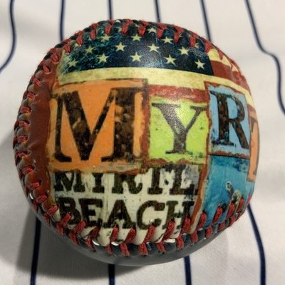 Myrtle Beach Tourism Gift Shop Souvenir Baseball Ball