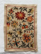 Uzbek Handmade Silk Suzani, New, Shipped from USA