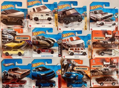 12 USA Cars Hot Wheels Matchbox Dodge Plymouth Mustang AMC