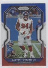 2020 Panini Prizm Red White & Blue Prizm Dalvin Tomlinson #165 0r4o