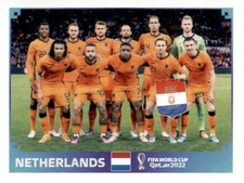 Team Photo Netherlands 2022 Panini World Cup Sticker #NED 1