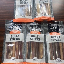 Dentleys 6" Bully Sticks Dog Chew - 37 Counts All Natural Beef Pizzle