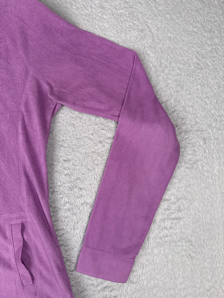 Columbia Polar Sudadera con Capucha Mujer XS Púrpura Pullover Canguro Bolsillo Senderismo Aire Libre Foto 2 de 4