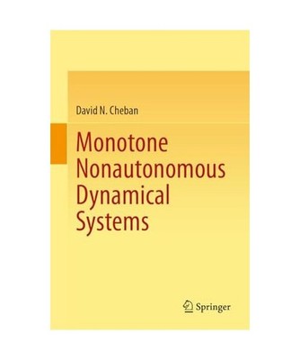 Monotone Nonautonomous Dynamical Systems, Cheban, David N.