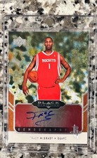 2004-05 Tracy Mcgrady Ud Black Diamond Gemography Auto Autograph Sp Upper Deck 2004-05 Tracy Mcgrady Ud Black Diamond Gemography Auto Autograph Sp Upper Deck