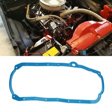1 Blue Oil Pan Gasket Flexible Durable Seal For Small Block