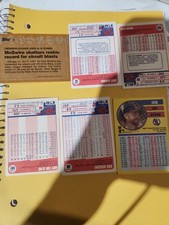 Old Baseball Cards Lot Of 6