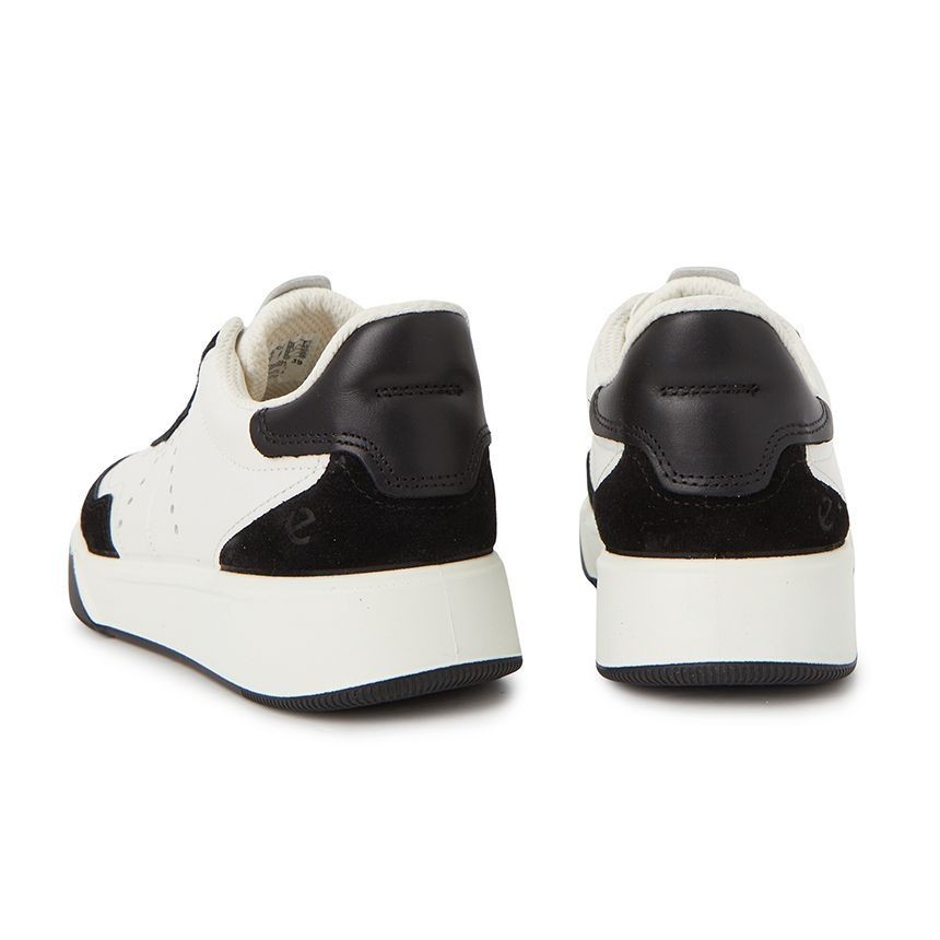 ECCO メンズ スニーカー 539814 50334 ECCO Street Court メンズ レザースニーカー | ホワイト