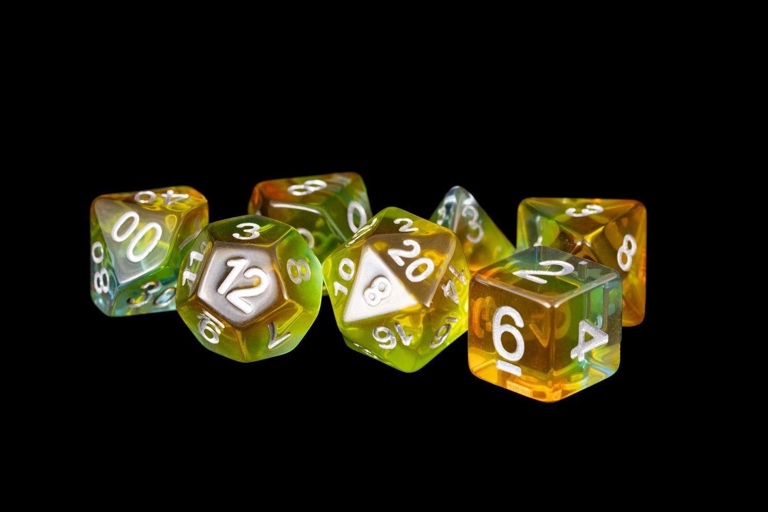 Metallic Dice Games 7-Set 16mm Aurora Yewh 4290₽