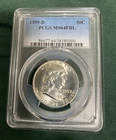 1959  DHalf Dollar PCGS MS 64 FBL Full Bell Lines