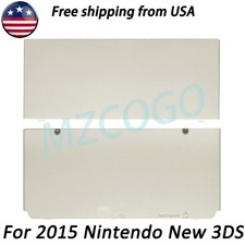 Top Bottom Battery Cover Housing Shell Case w/Screws For Nintendo New 3DS 2015 