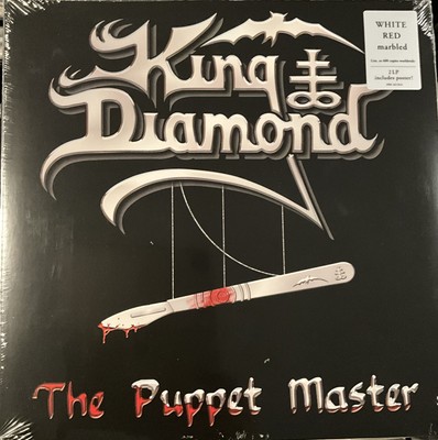 King Diamond - The Puppet Master LP 2024 Metal Blade [2x 180G White Red Marbled]