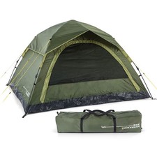 Zelt 4 Personen Wasserdicht Campingzelt Kuppe...