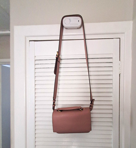 Jasper Conran Pink Faux Leather Small Crossbody Bag Detachable Strap Gold