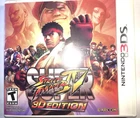 Super Street Fighter IV 4 Linticular 3D Slipcover Nintendo 3DS Game Capcom CIB