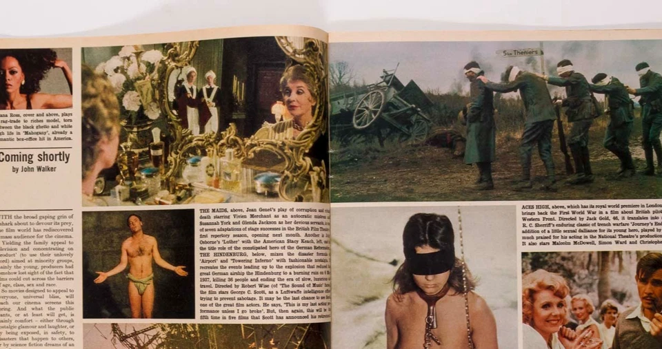 Diana Ross BOWIE Maurice Sendak OBSERVER MAGAZINE 29 February 1976 Corinne Clery - Image 2 of 4