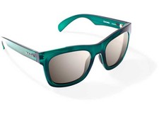 Bajio Sunglasses COM470123 Cometa Silver Mirror PC Teal Gloss