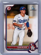 2022 Bowman Draft #BD-50 Sean McLain NM+