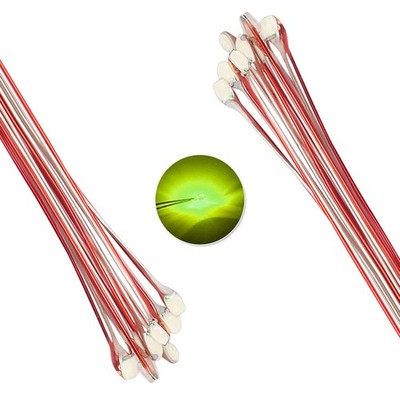 Mikro LED Dioden 20 Stück vorverdrahtet 16CM SMD Mini Leuchtdiode Modellbau