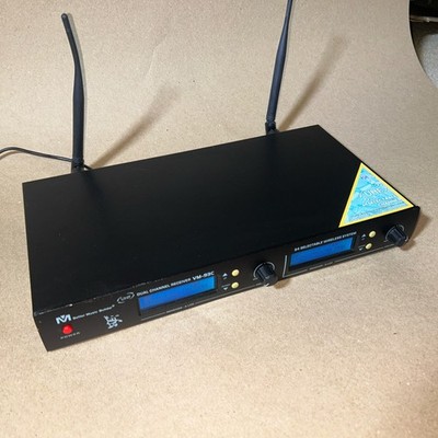 Better Music Builder VM-93C UHF 2.4GHz 2 Wireless Microphone System (NO MICS)