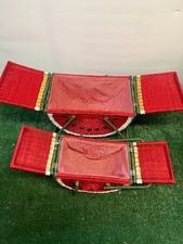 Vintage Retro Handwoven Wicker Watermelon Bas...