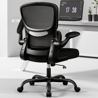 Ergonomic Home Office Chair with Lumbar Support & Adjustable Armrests