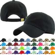 Solid Plain Baseball Cap Trucker Camo Blank Hat Ball Men Women Adjustable VC