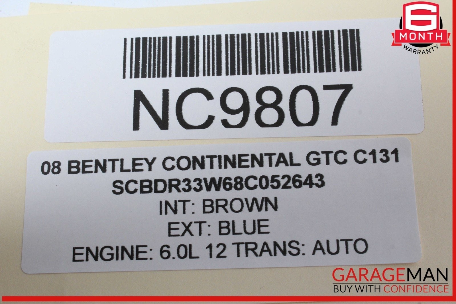 Bentley Continental GT 2003-2012 Right Steering wheel switches Set