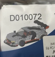 MOC Speed City Car Champion Racer Classic Supercar Building Blocks Brick Racing