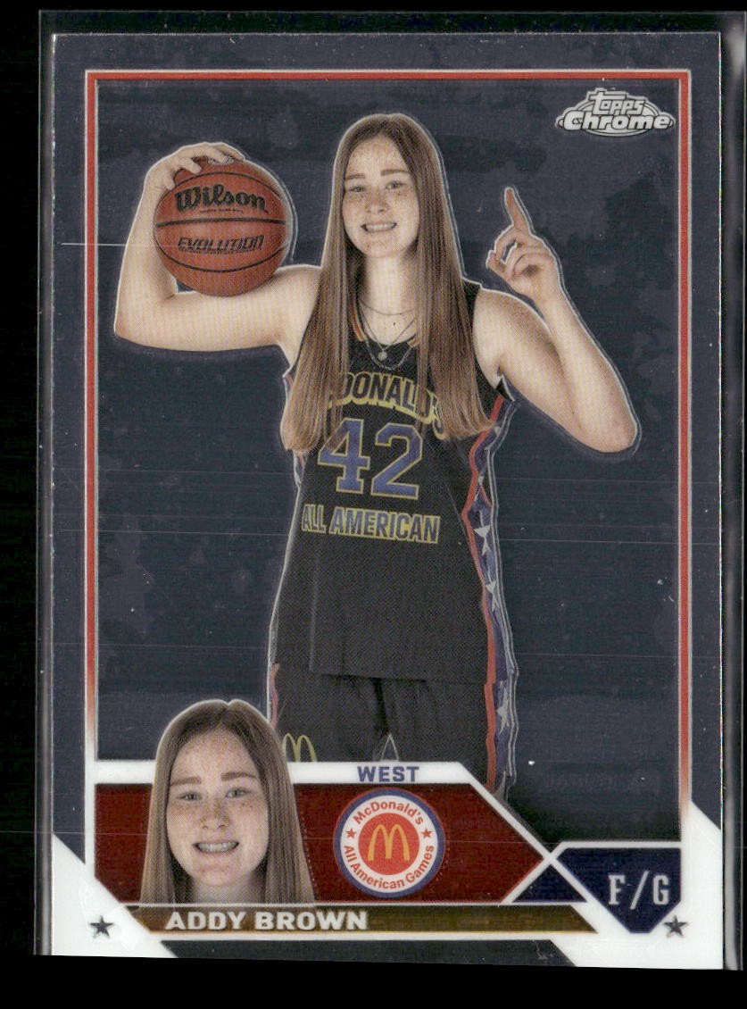 2023 Topps Chrome McDonald's All American #88 Addy Brown