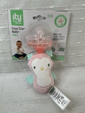 Ingenuity Owl Cozy Coo Bomby Soothing Pacifier With Plush Toy Girls Owls NEW