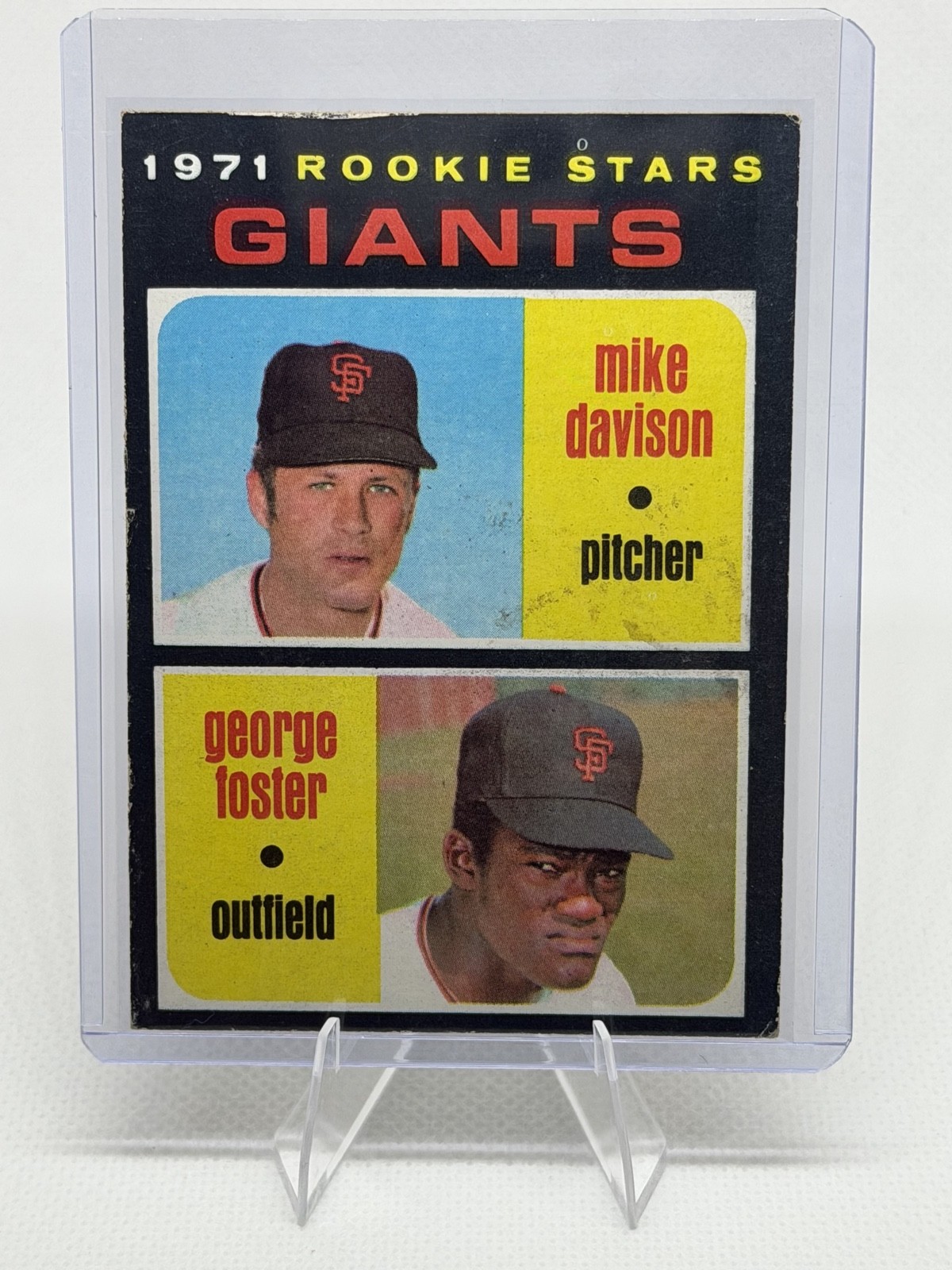 1971 Topps - 1971 Rookie Stars George Foster, Mike Davison #276 (RC)
