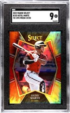 2022 Panini Select #153 Ketel Marte SGC 9 Mint Tie-Dye Prizm /20