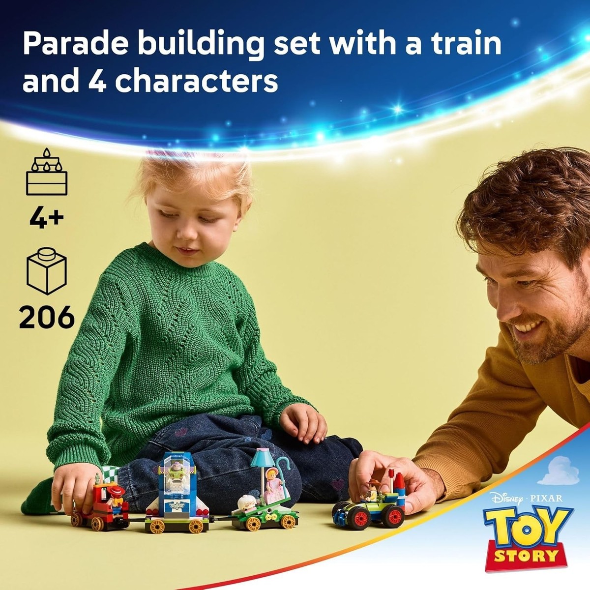 LEGO Disney Toy Story Celebration Train & RC Car Complete Set 206