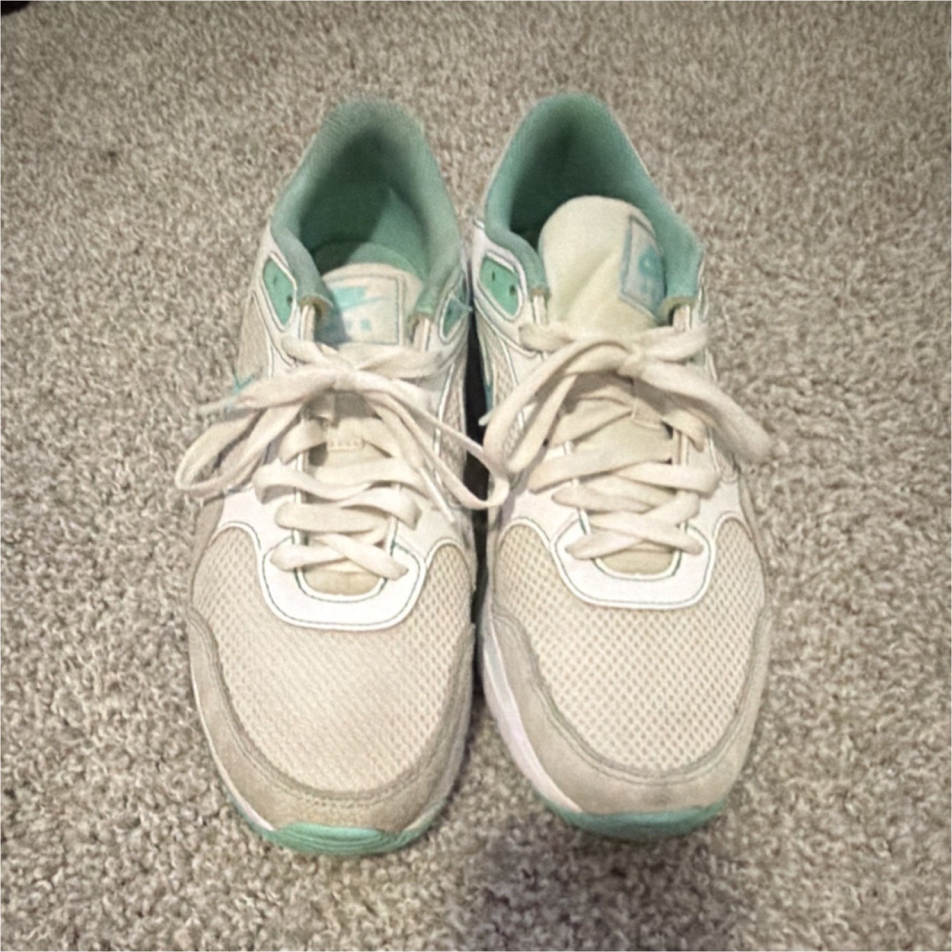 White/mint Green Men&rsquo;s Lace-up Fn7153-100