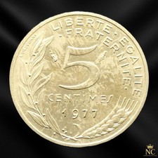 France – 1977 – 5 centimes Marianne (N1778)
